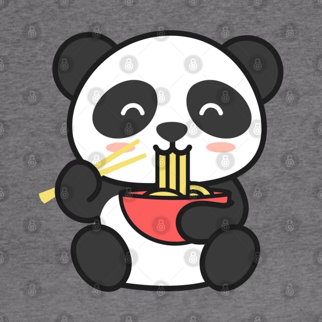 Ramen Panda Slurp by machmigo